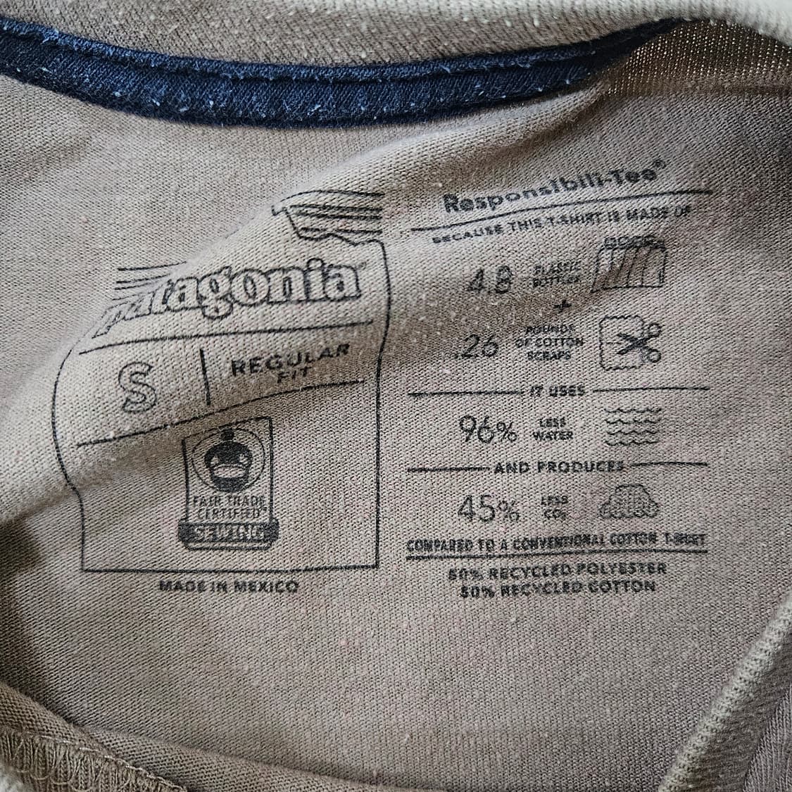 S 파타고니아 리스폰서빌리티 포켓 티셔츠 0313Y 상품이미지3