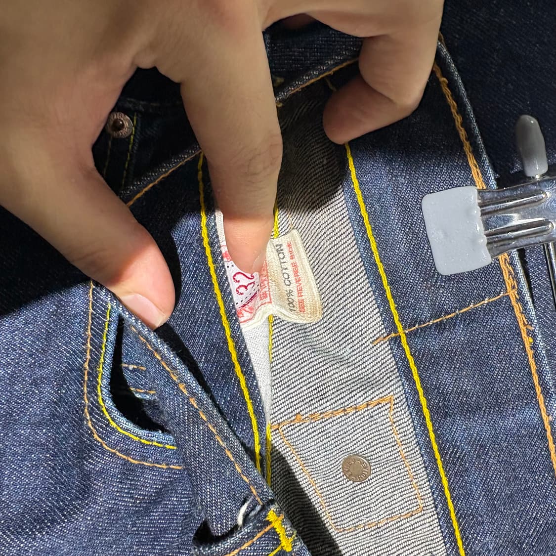 에비수 빈티지 제팬 오리지날 데님팬츠 상품이미지5