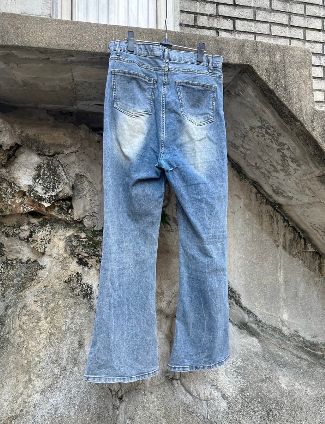 NONE vintage flare cut denim pants 상품이미지4