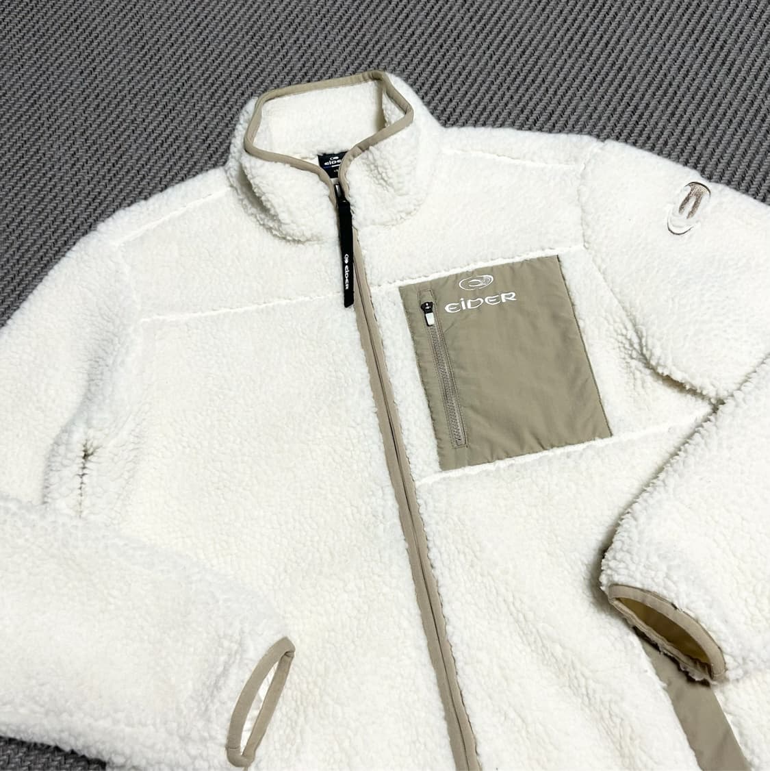 [M] Eider 아이더 그리드 후리스 집업 자켓 상품이미지2