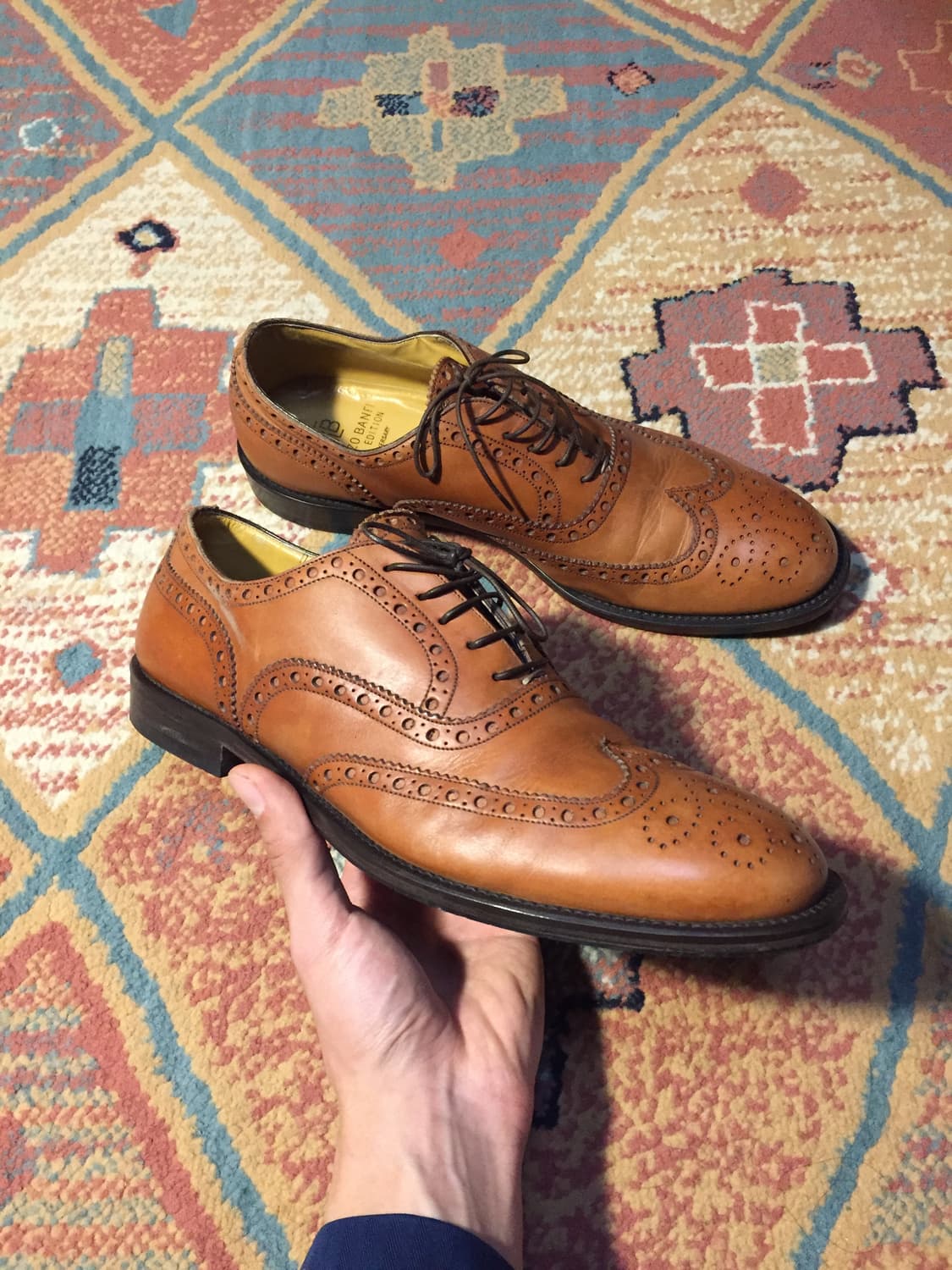 빈티지 이태리 메이드 윙팁  상품이미지1