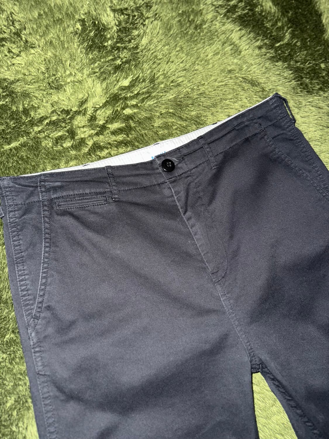 [L] Beams 빔즈 Made in Japan 코튼 치노 팬츠 블랙 상품이미지2