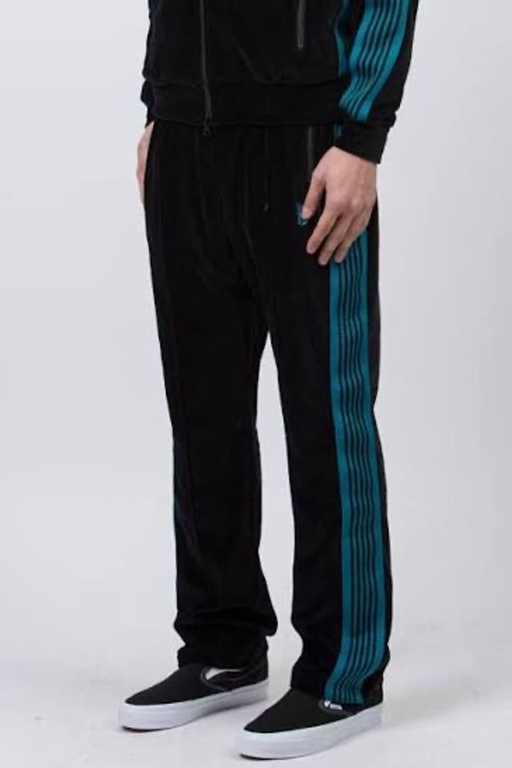 니들스 네로우 트랙팬츠 블랙 상품이미지2