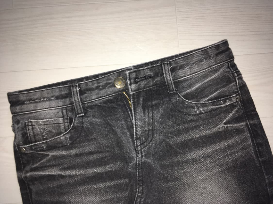 빈티지 흑청치마 상품이미지5