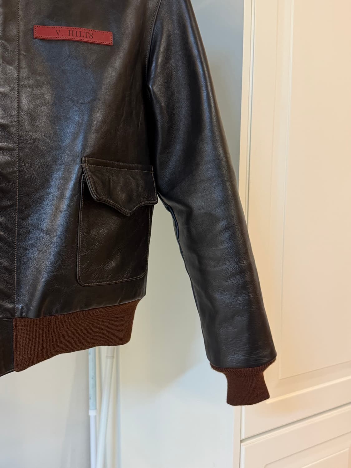 (42size) 토이즈맥코이 브이힐츠 v.hilts a2자켓 판매합니다 상품이미지5