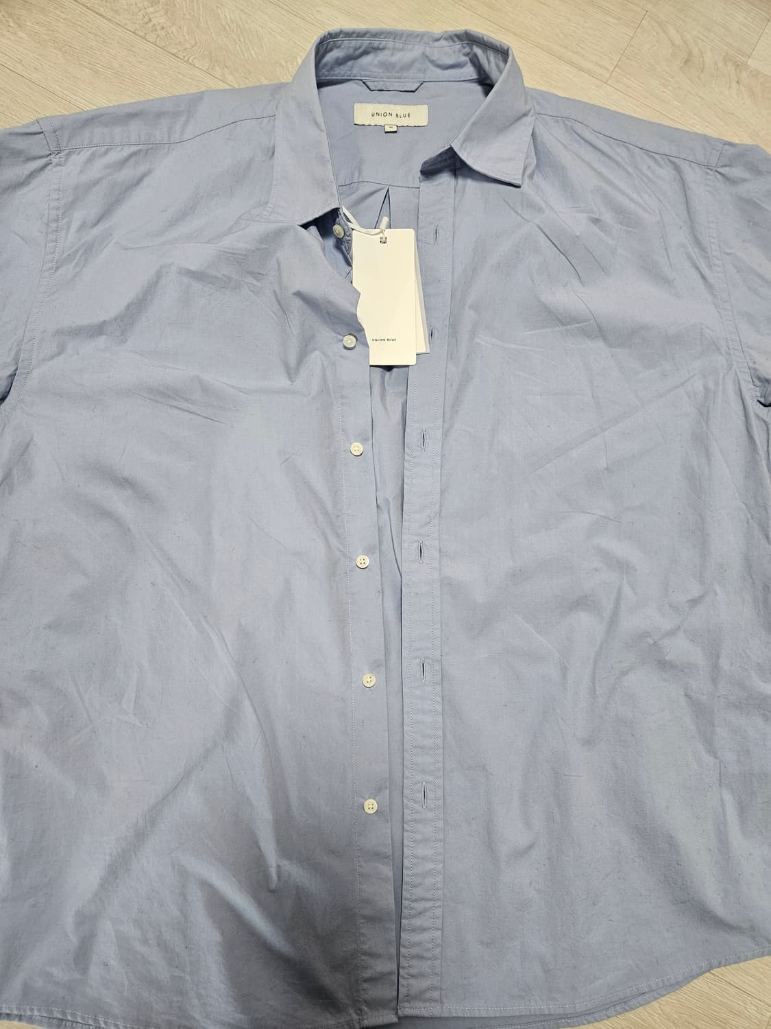유니온블루 런드리셔츠 XL사이즈 판매합니다 상품이미지2