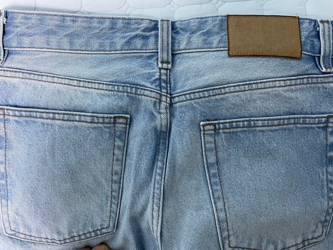 Zara 스트레이트펫 데님 상품이미지4