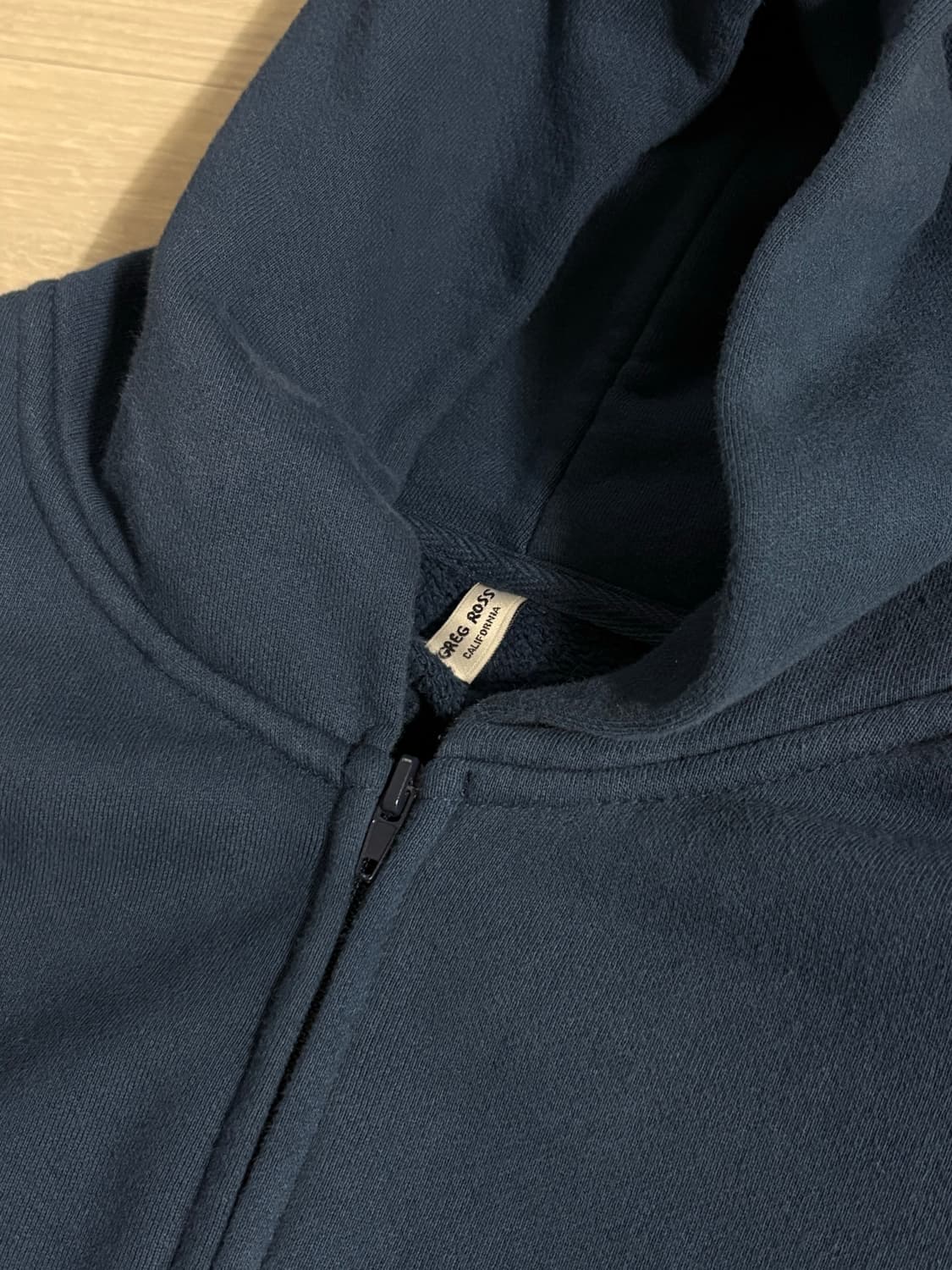 [S] gregross 그렉로스 숄더패드 후디집업 상품이미지2