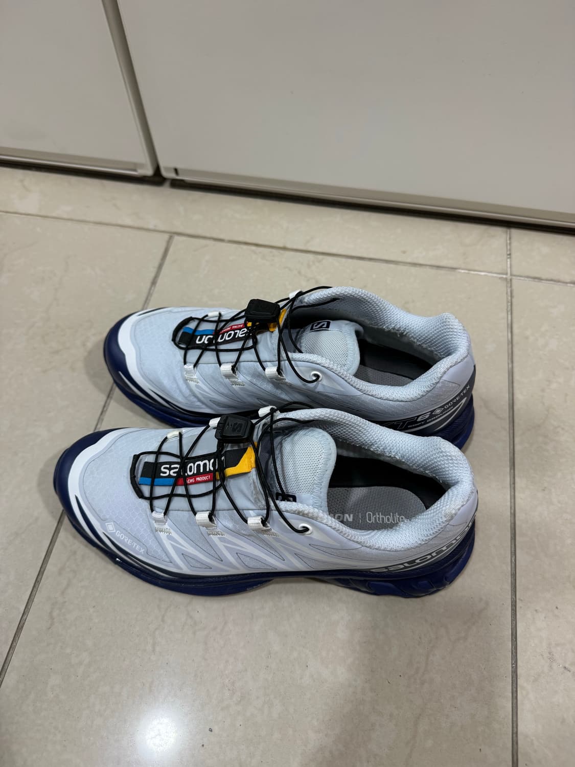 살로몬 XT-6 고어텍스 블루 프린트 헤더 상품이미지2