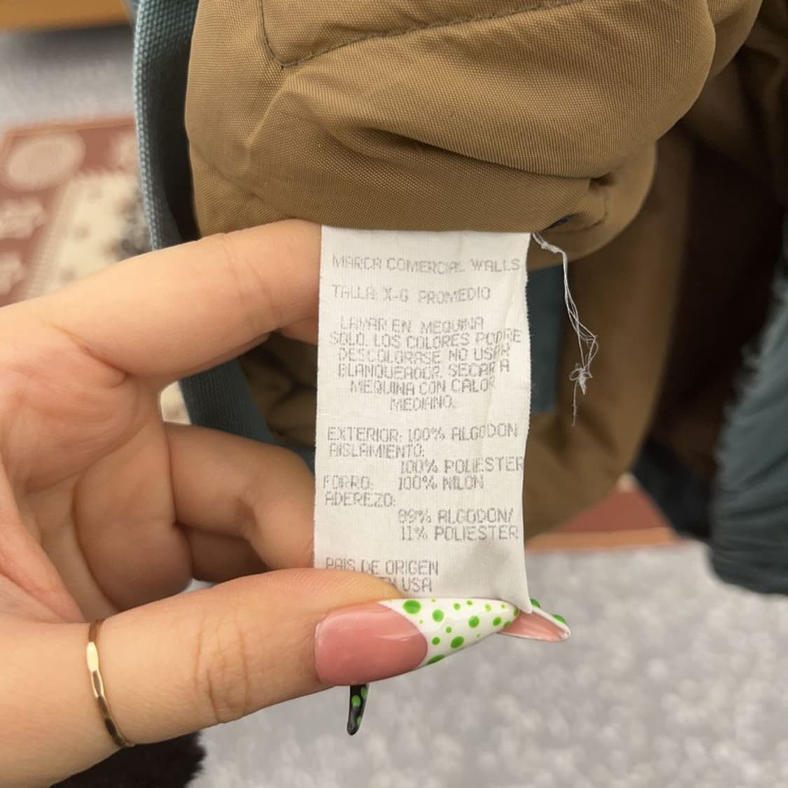 WALLS 빈티지 컨트리 워크웨어 민트그린 자켓 XL C09005 상품이미지6