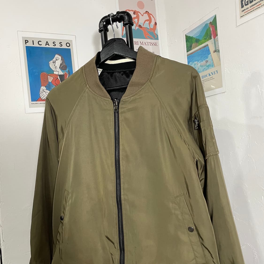 리버시블 새틴 블루종 상품이미지9