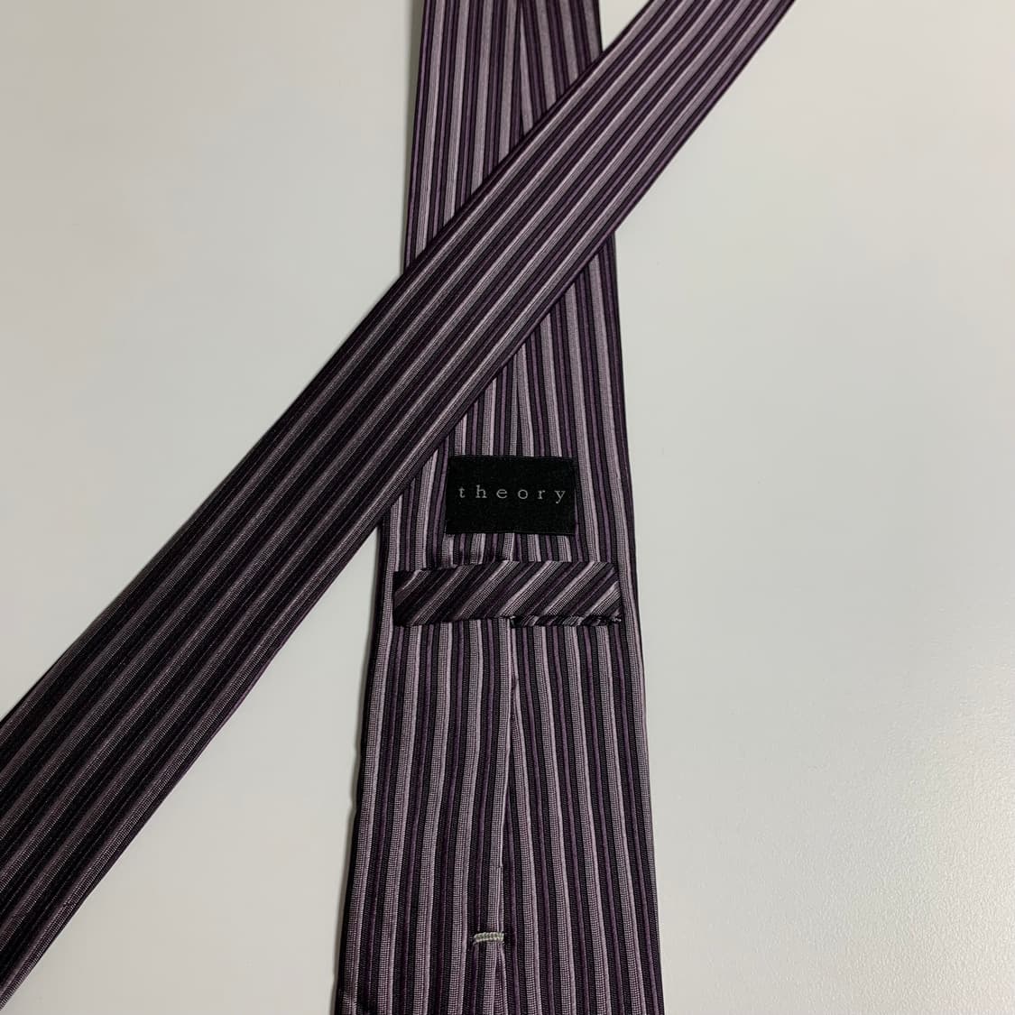 띠어리(Theory) 스트라이프 넥타이 명품 100실크 7.5cm 상품이미지5