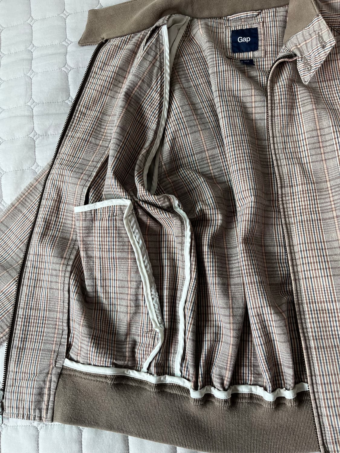 올드 갭, 갭 재팬 GAP 체크 해링턴 자켓 상품이미지4