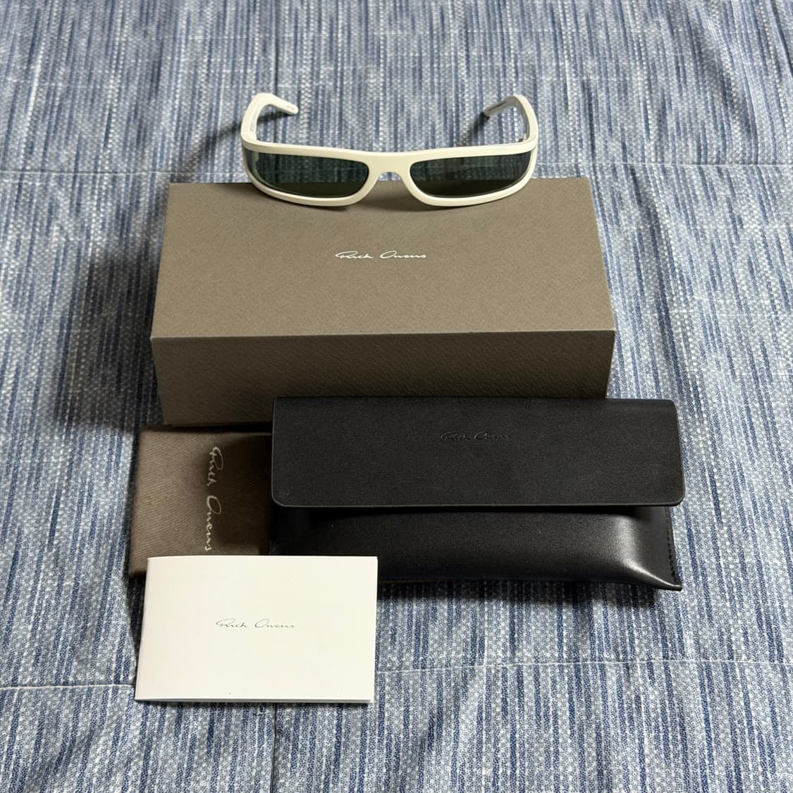 (OS) 릭오웬스 fog 포그 선글라스 화이트  상품이미지2