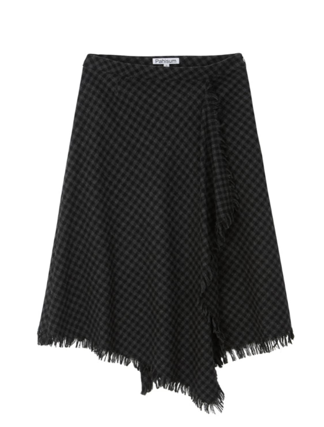 파히섬 탠스갠스 체크 드레이프 스커트 상품이미지1