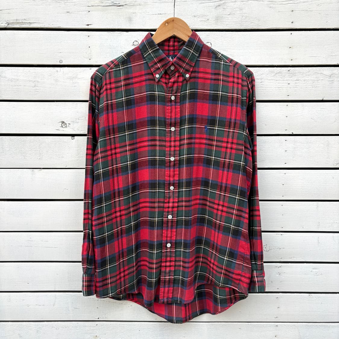 Polo 폴로 체크 셔츠 상품이미지1