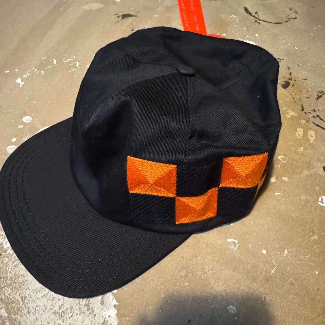 13s Off white checker board cap 상품이미지3