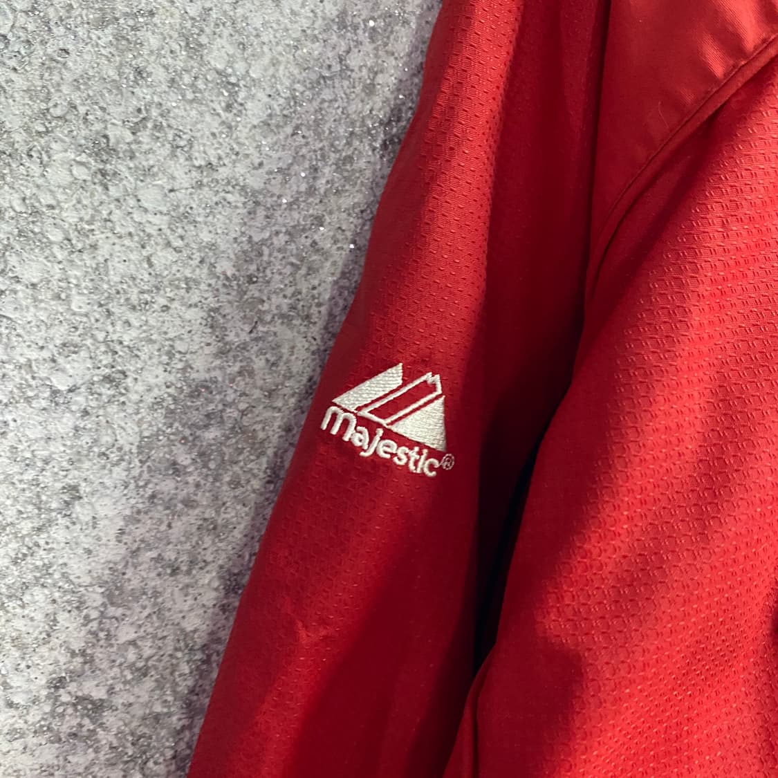 마제스틱 보스턴 레드삭스 MLB어센틱 스타디움 바시티자켓 A7 상품이미지6