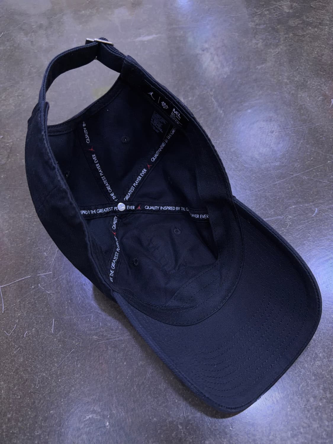 조던 점프맨 스몰 자수 볼캡 블랙 M L 상품이미지6