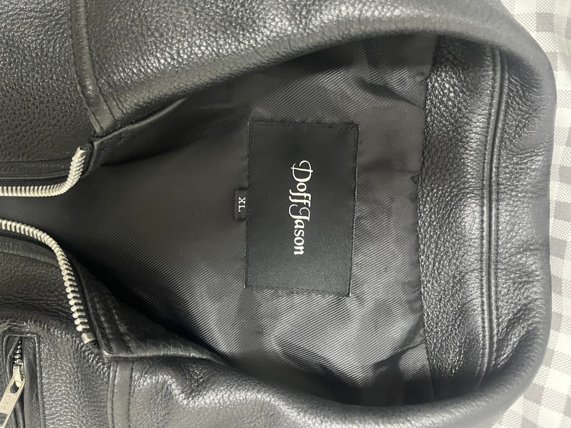 도프제이슨 소가죽자켓 xl 상품이미지2