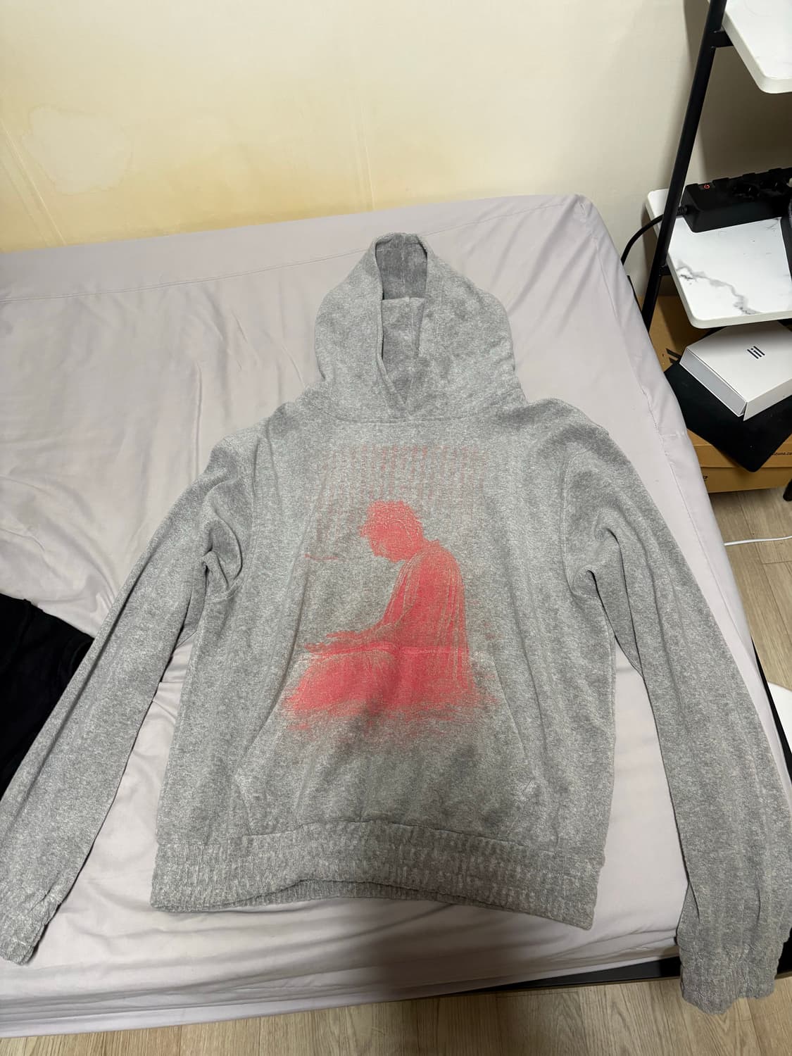 에모스탠스클럽 프렌치 테리 부다 후드 상품이미지1