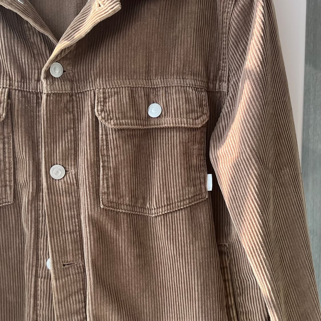 디스이즈네버댓 코듀로이 레터링 트러커 m 상품이미지4