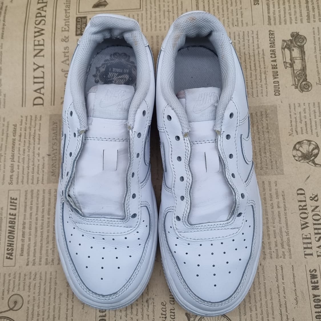 나이키 에어포스1 로우 화이트 여성운동화235 상품이미지2