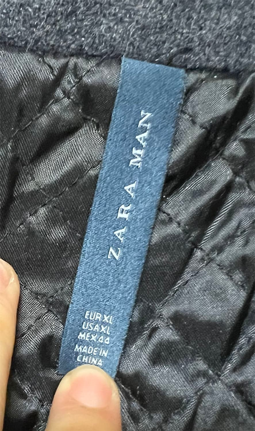 ZARA 자라 남자 모직 블루종 누빔 겨울 캐주얼 XL 105 상품이미지3