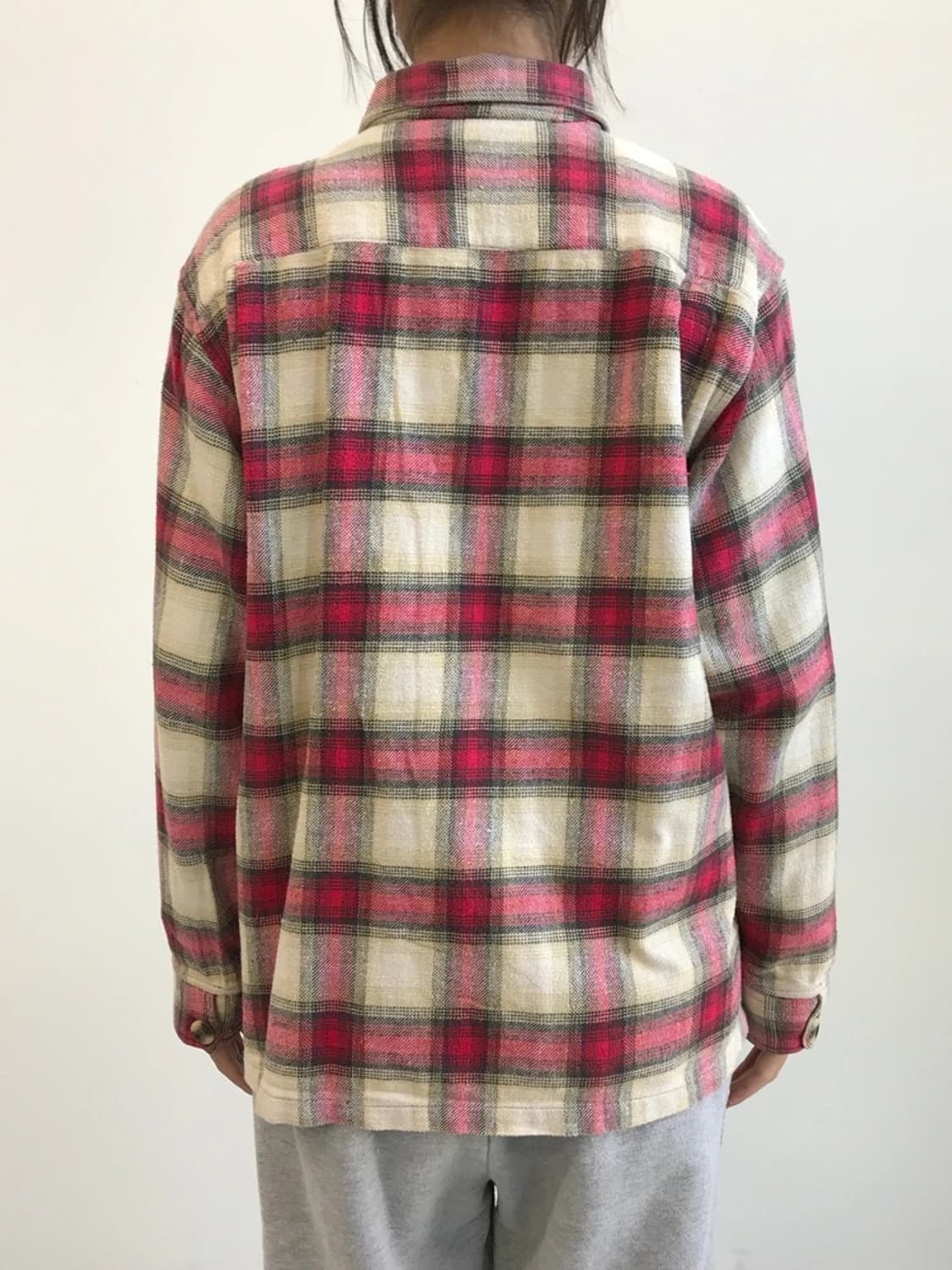 Bacciods Cotton Check Shirt 상품이미지3
