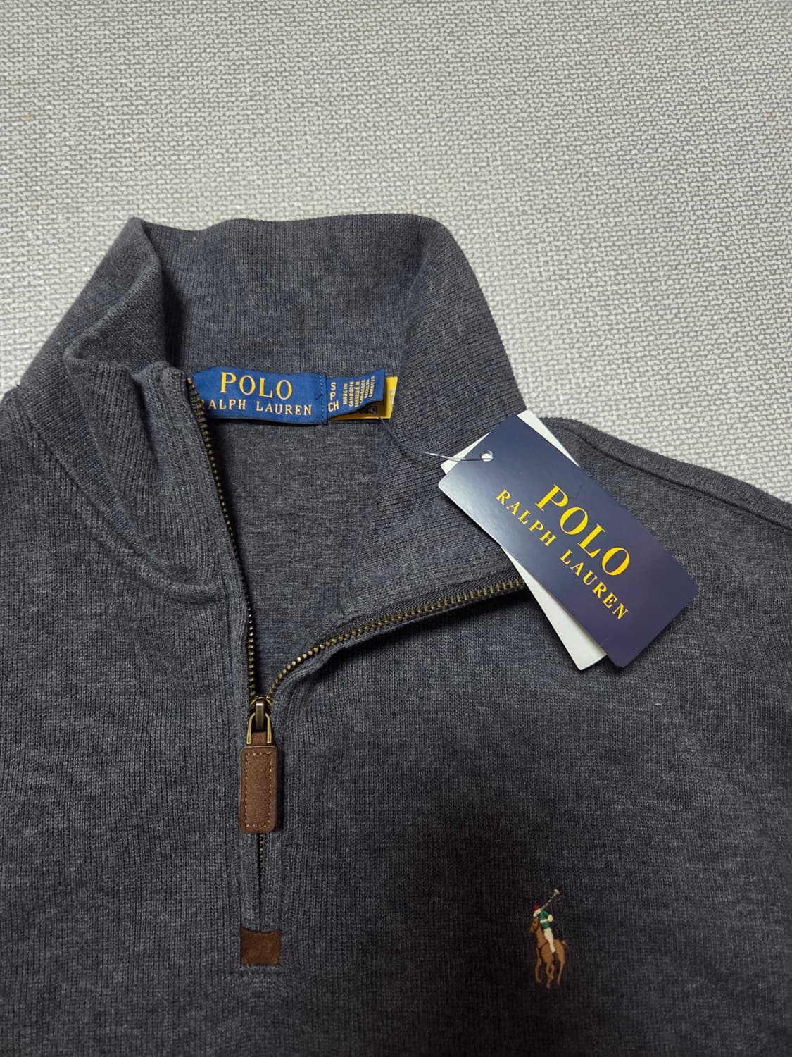 폴로 랄프로렌 니트 아노락 팝니다 새상품 상품이미지1
