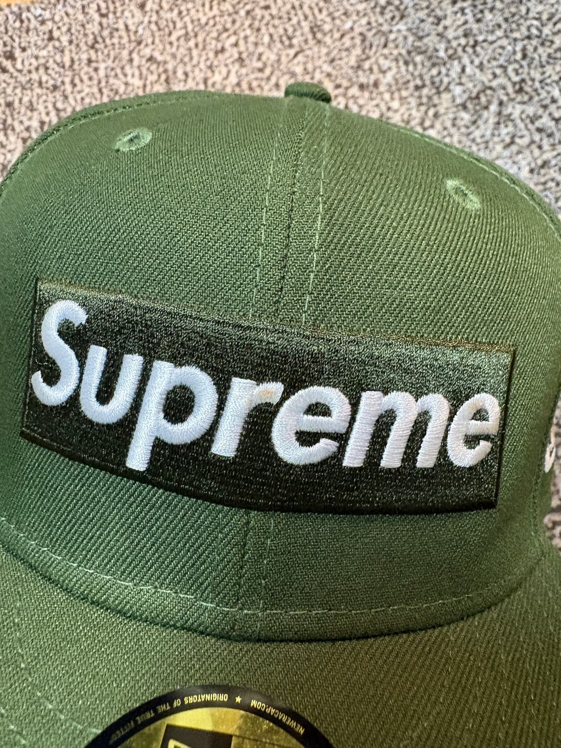 슈프림 뉴에라 59FIFTY 그린치 올리브 상품이미지6