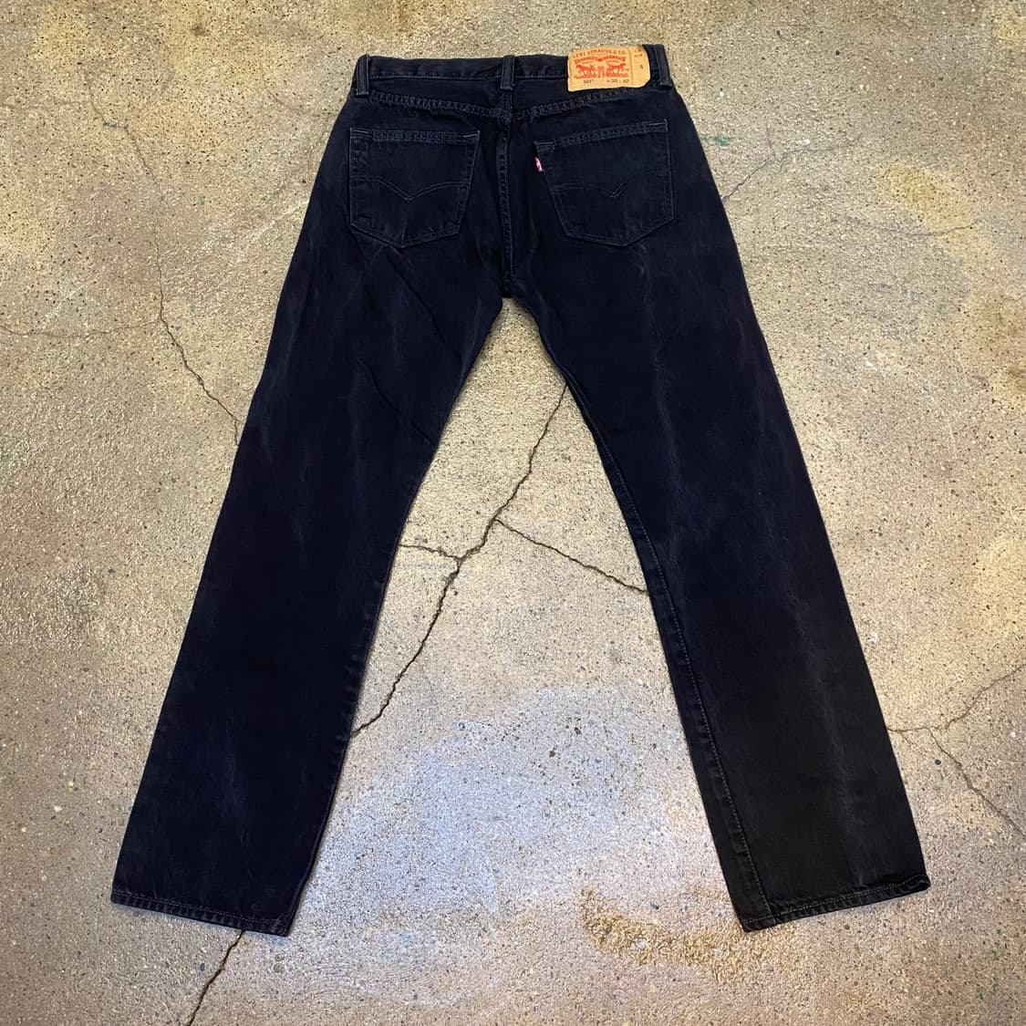 미국 빈티지 리바이스 501 블랙진 청바지 상품이미지5