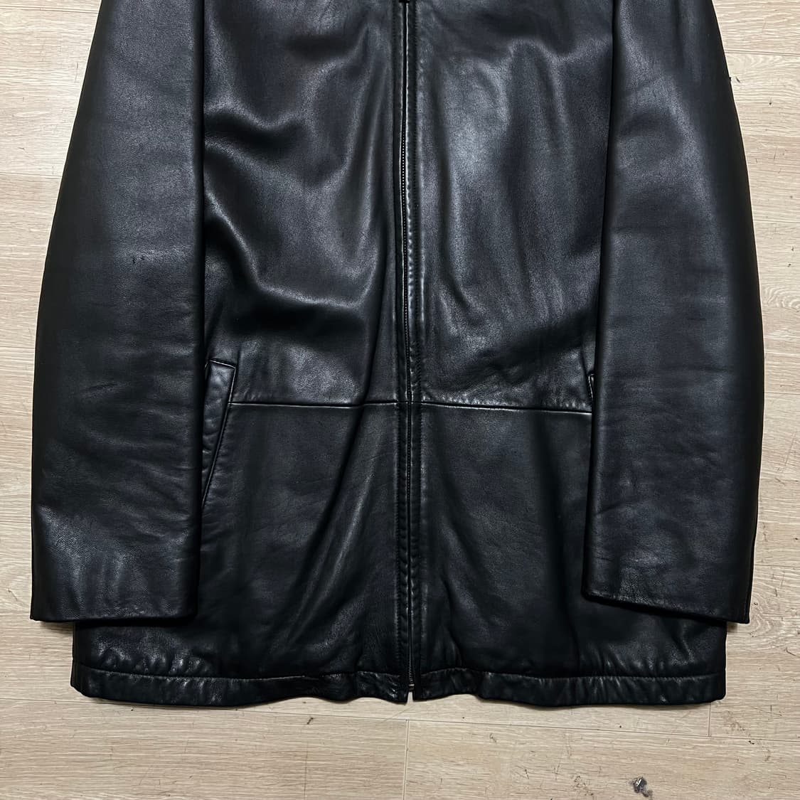 가디스 여성 양피 라이더 양가죽자켓 [블랙] M/95 상품이미지3