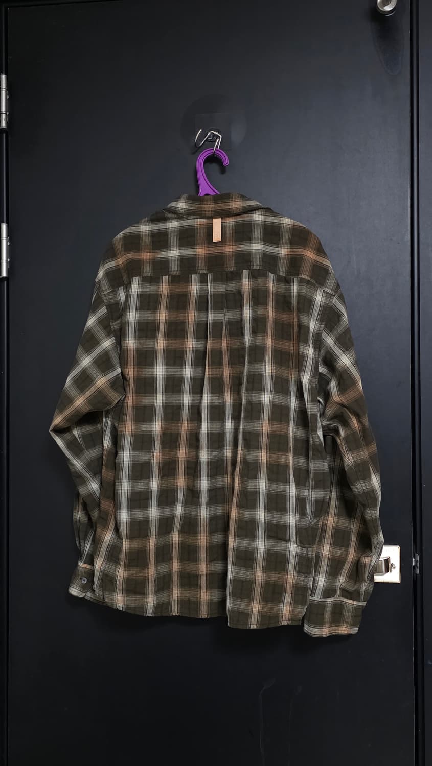 노매뉴얼 O.D 셔츠 브라운 M 상품이미지6