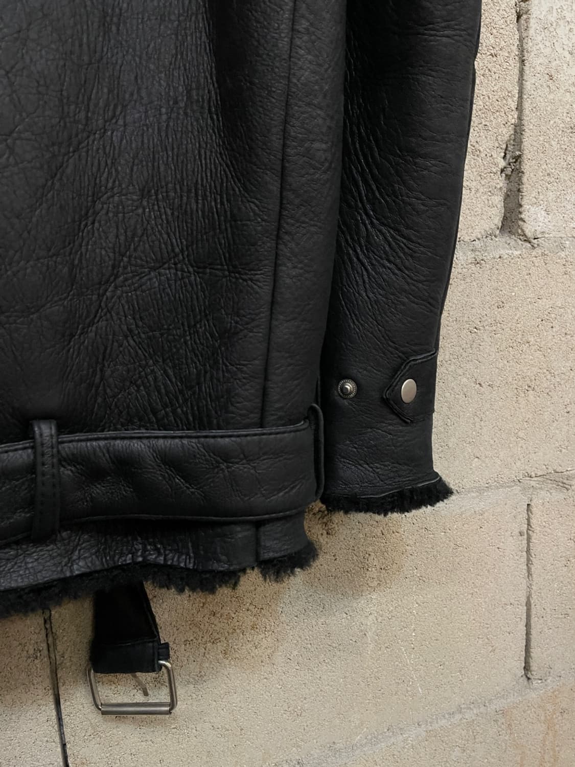 빈티지 램스킨 무스탕 자켓 상품이미지8