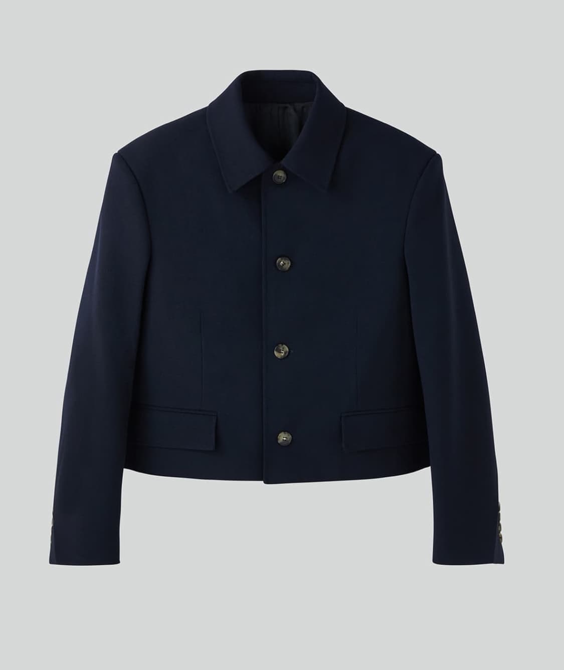 렉토 24fw 울블렌트 숏 자켓 상품이미지1