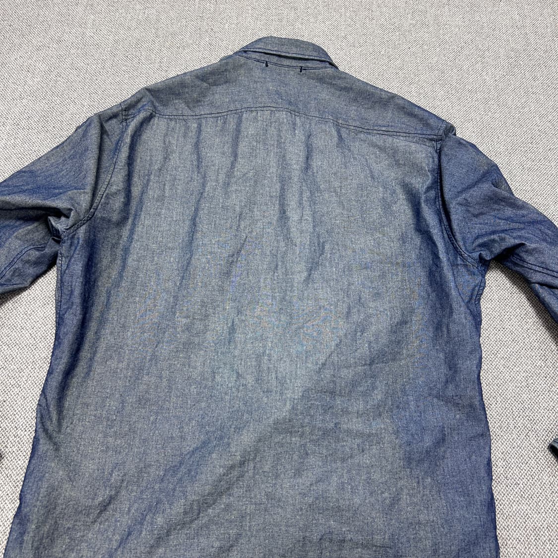 CP컴퍼니 렌즈 샴브레이 페이딩 셔츠(2XL) 상품이미지8