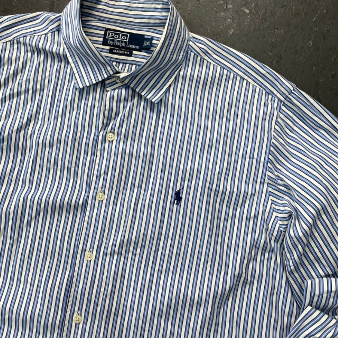 105 폴로 스트라이프 셔츠  상품이미지2