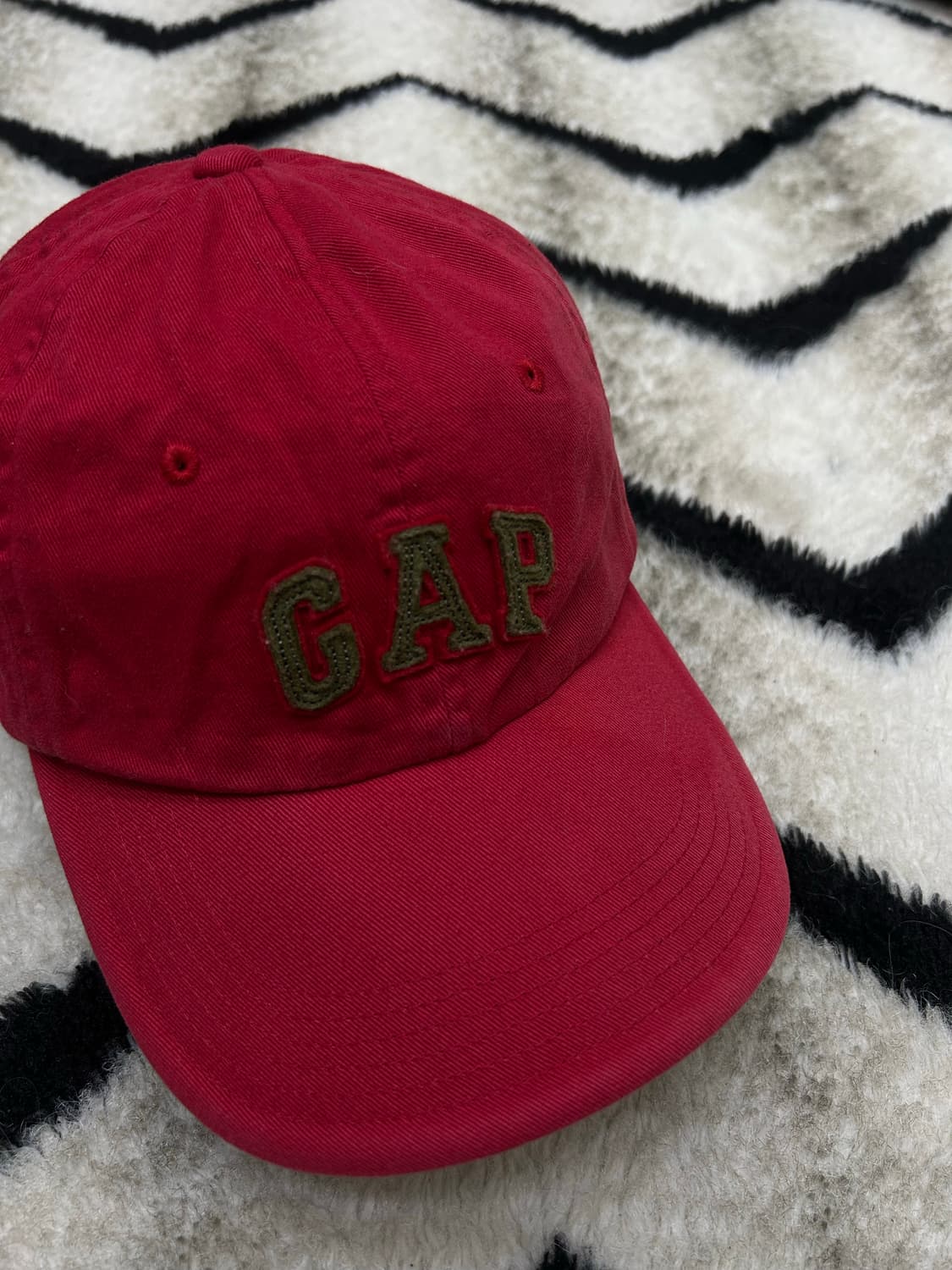 GAP 스펠아웃 빈티지 캡/레드 상품이미지1