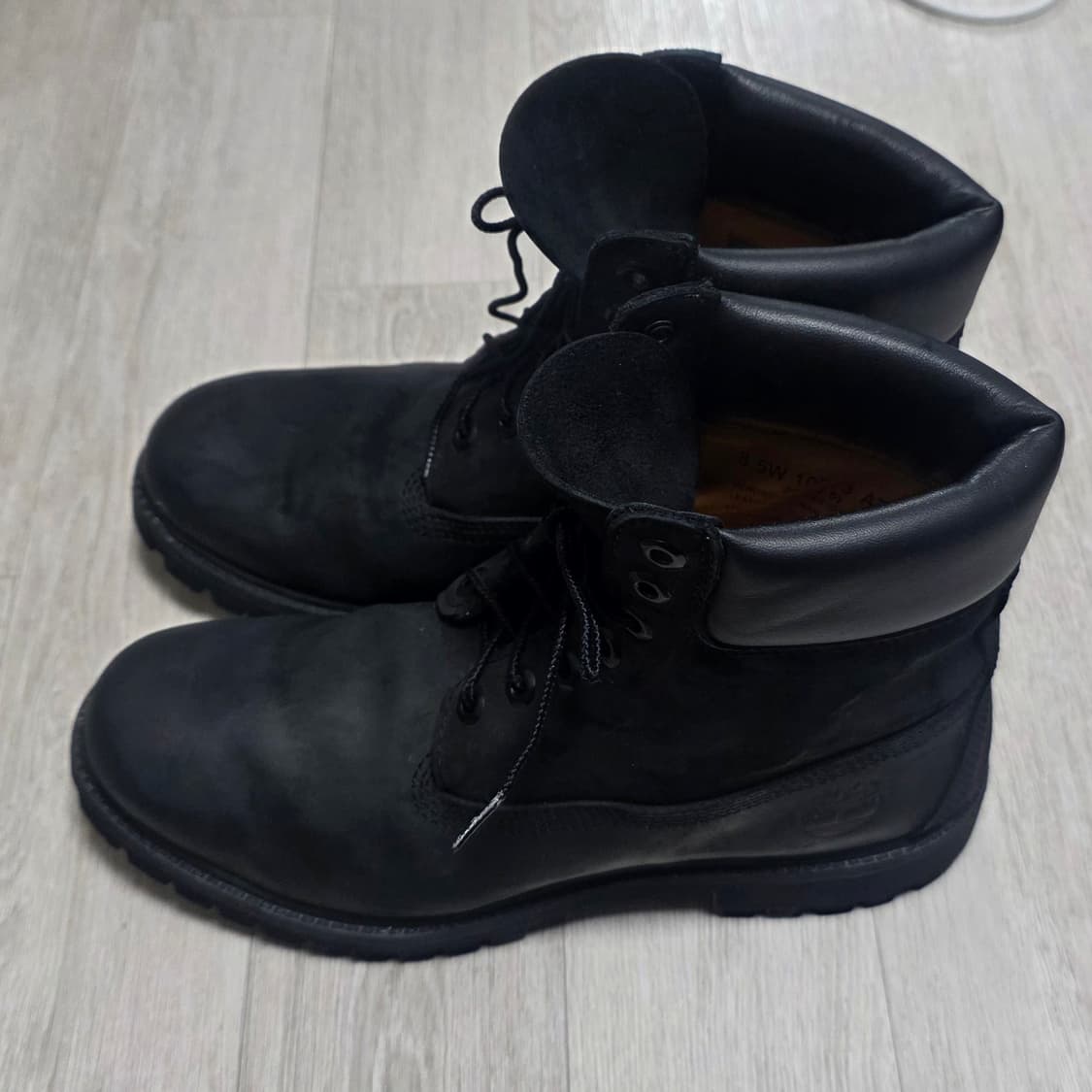 팀버랜드 6인치 블랙 워커 프리미엄(10073 8.5W) 상품이미지4