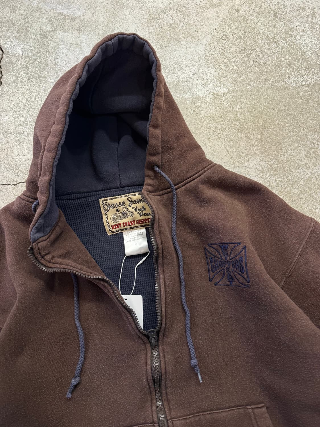 00s 웨스트 코스트 차퍼스 서멀 후디 상품이미지2