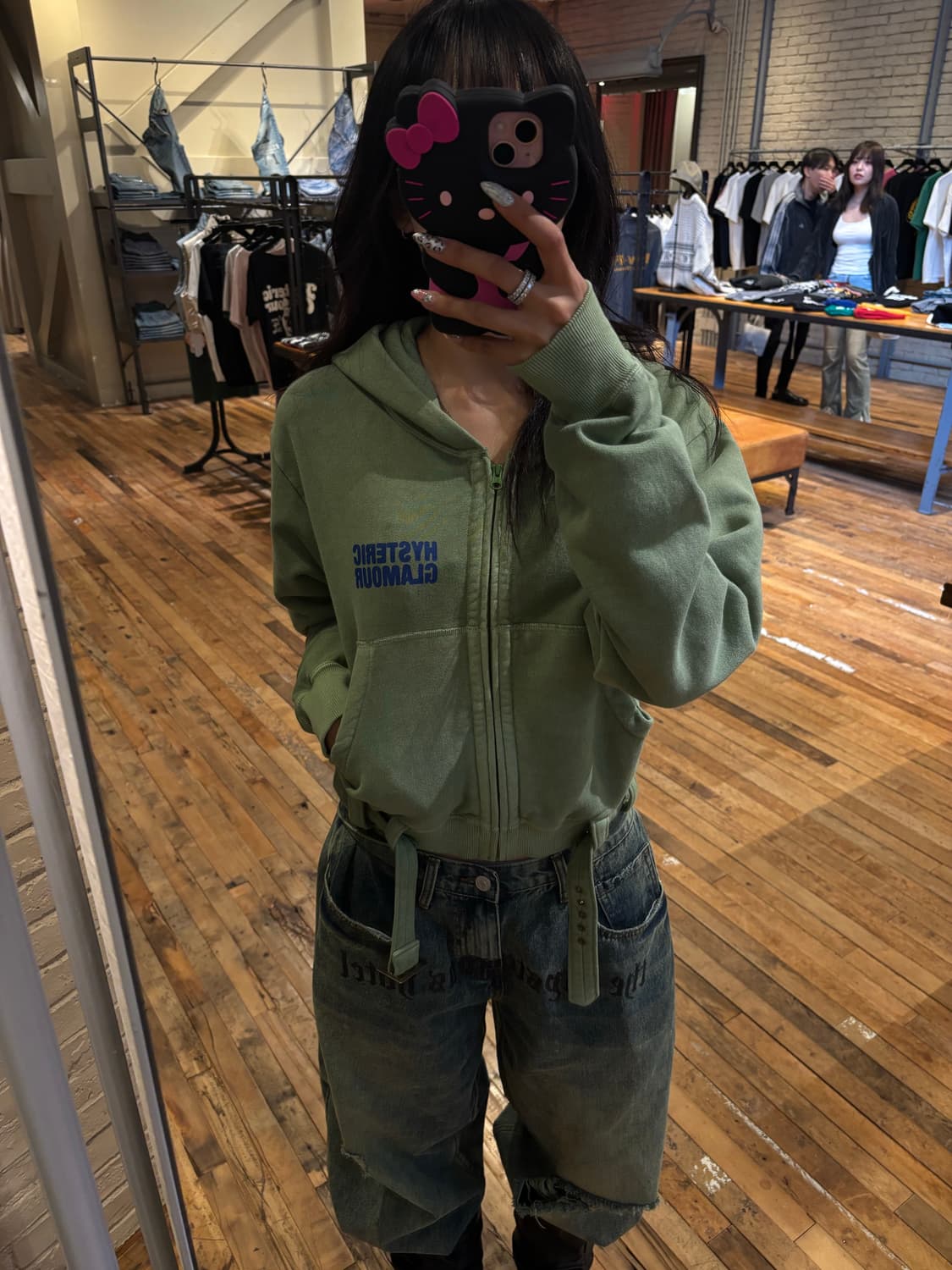 히스테릭글래머 25 베이비시팅클럽 후드집업 상품이미지3