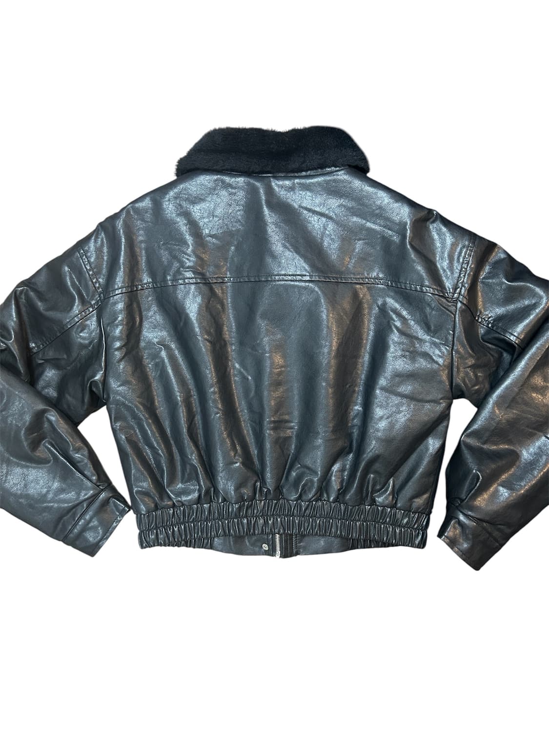 블랙업 MADE 레더 무스탕 상품이미지3