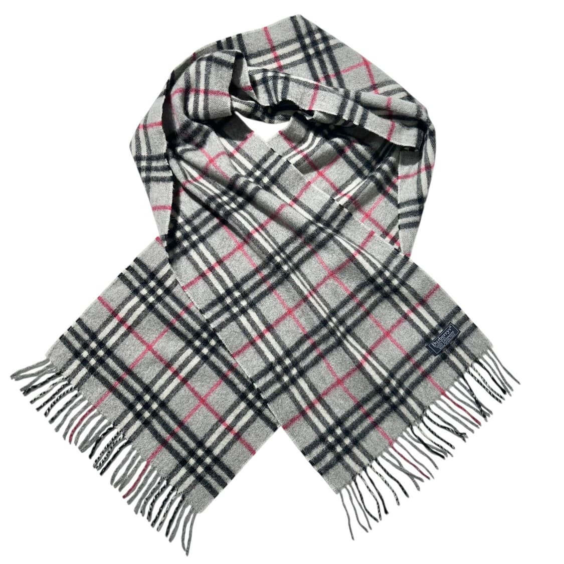 버버리 캐시미어 100% 체크 머플러 목도리 상품이미지2