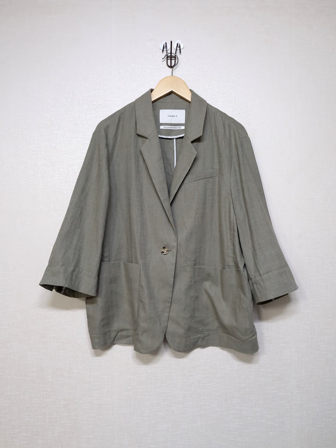 닐바이피(NILBY P) 린넨 루미 자켓 상품이미지2