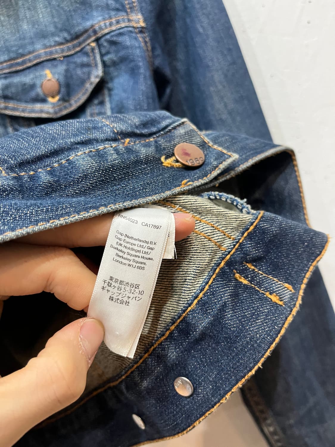 GAP 갭 데님자켓 트러커자켓 우먼즈  상품이미지5