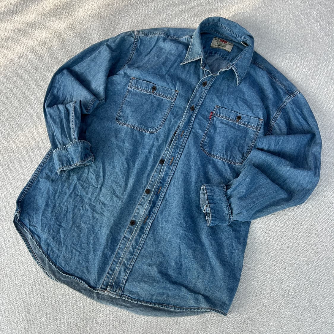 리바이스 데님 셔츠 청남방 m 상품이미지1