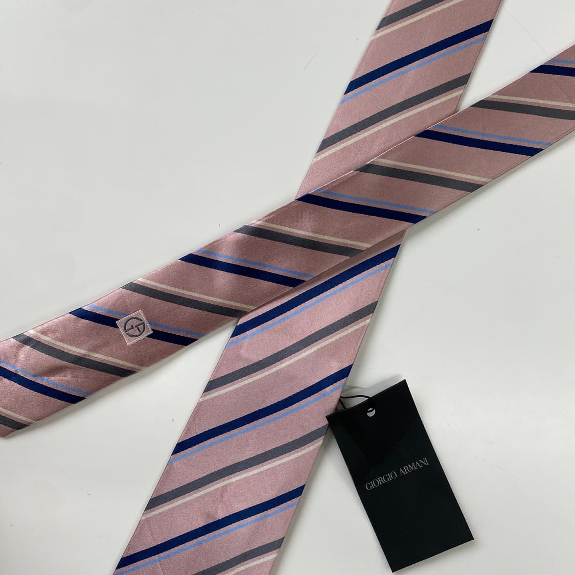 택달린 신형 조르지오 알마니 명품 정품넥타이(ARMANI) 7.7cm 상품이미지4