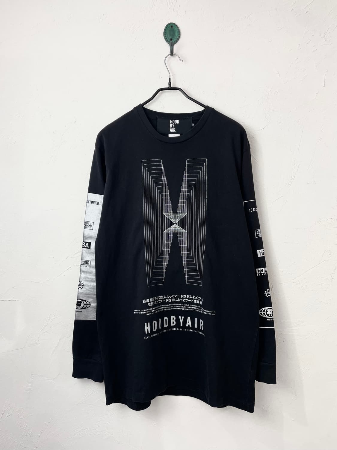 HBA 후드바이에어 롱슬리브 상품이미지1
