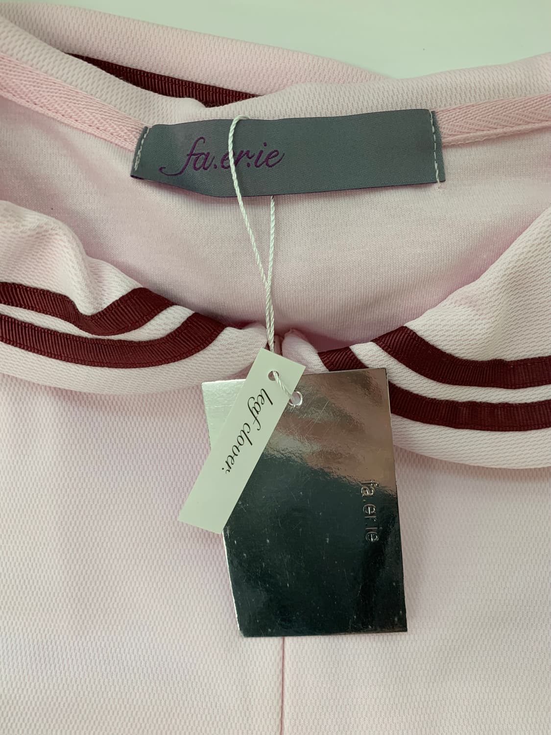 sailor collar mesh loose top 상품이미지8